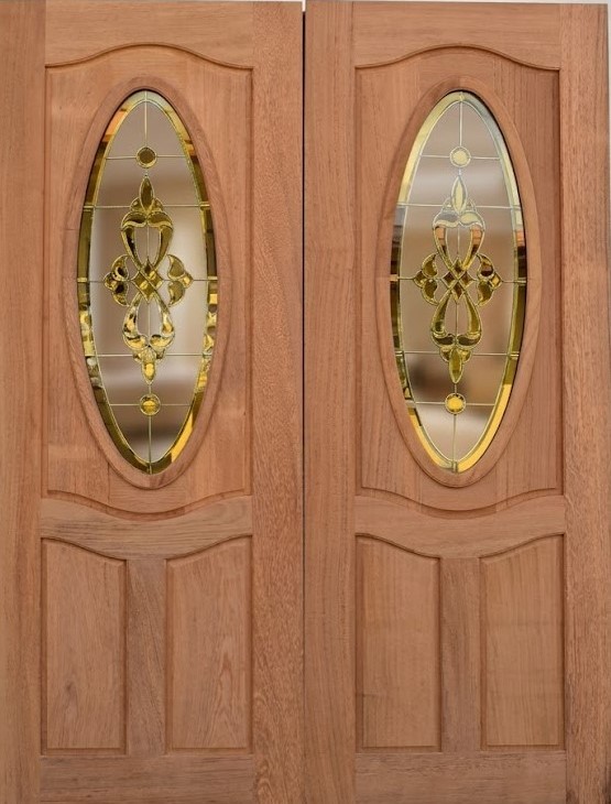 Dubbel Deur Glas In Lood